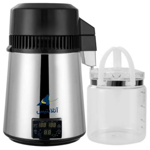 دستگاه تقطیر(عرق گیر/گلاب گیر) برقی خانگی خارجی استیل پرو برند آتلانتیس مدل AT-105