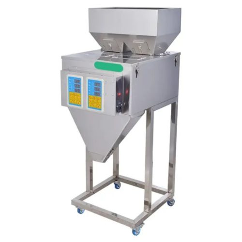دستگاه پر کن پودر و گرانول 50 الی 5000 گرم دو توزین خارجی مدل AT-462